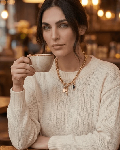 Lucky Charms Gold Chain Necklace