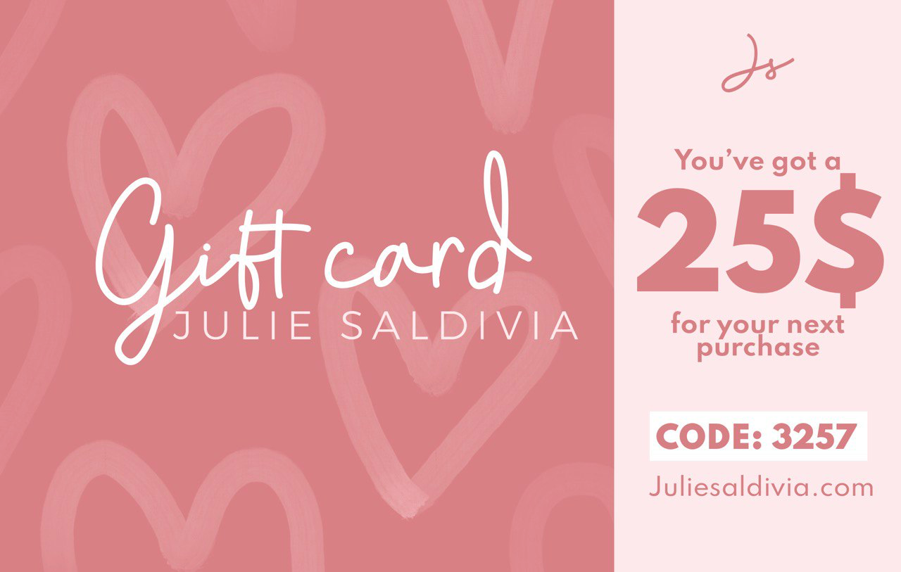 Online jewelry gift card by Julie Saldivia – instant email delivery