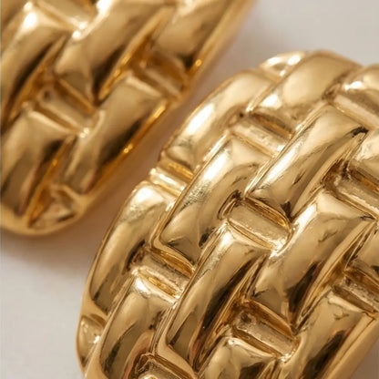 gold-chunky-textured-stud-earrings-detail-julie-saldivia